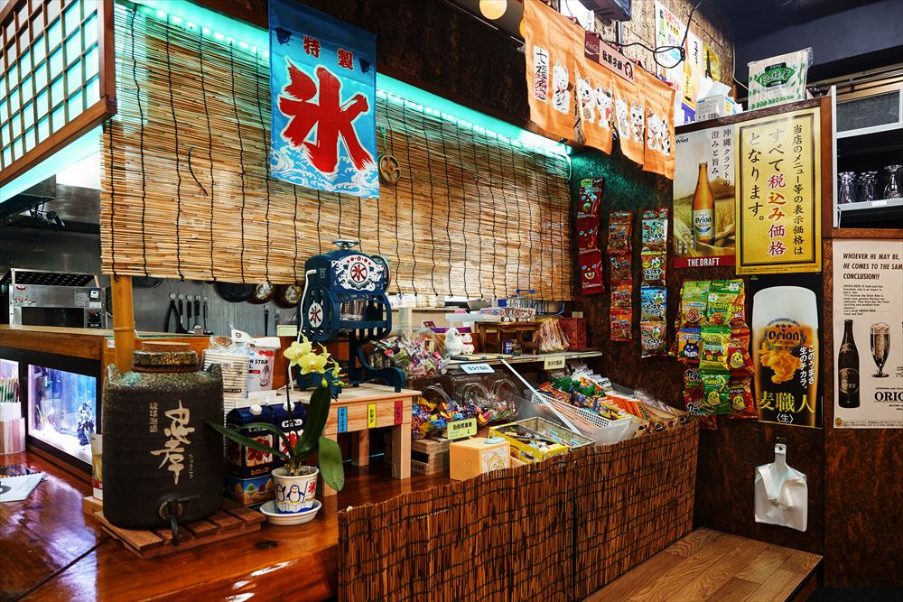 駄菓子コーナー